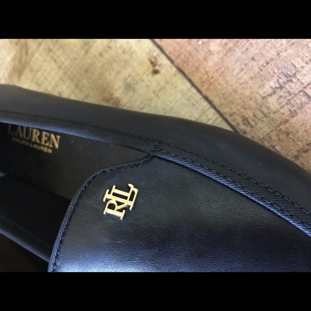 Lauren Ralph Lauren Black Loafers - Picture 6 of 8